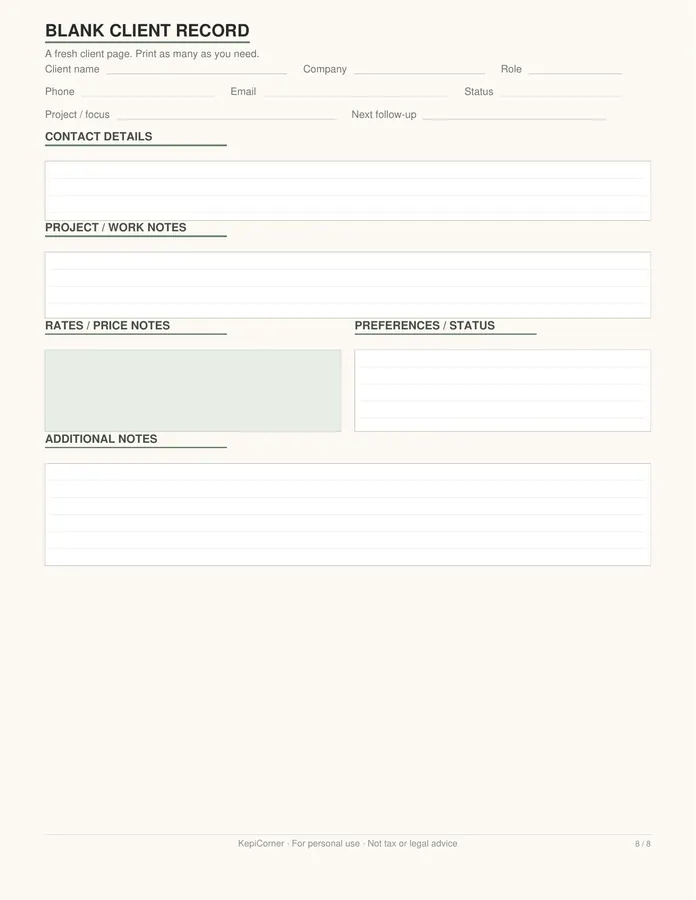 Client Tracker printable – page 8 of 8, rendered from Client-Tracker-Letter.pdf