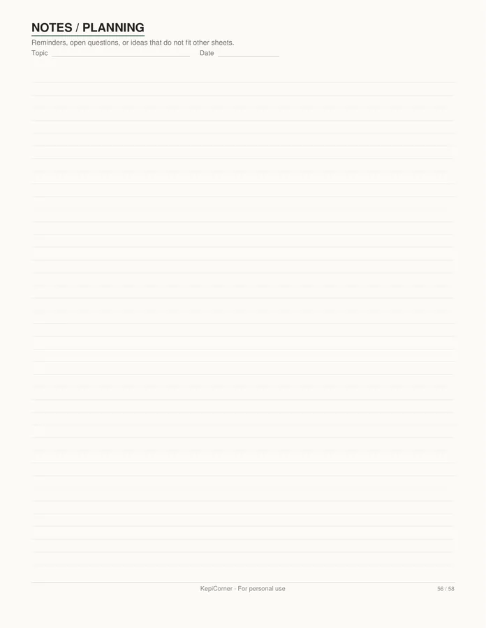 Wedding Planning Checklist printable – page 56 of 58, rendered from Wedding-Planning-Checklist-Letter.pdf